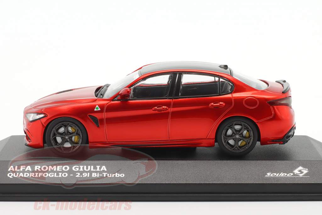 Solido 1:43 Alfa Romeo Giulia Quadrifoglio year 2016 Competizione 