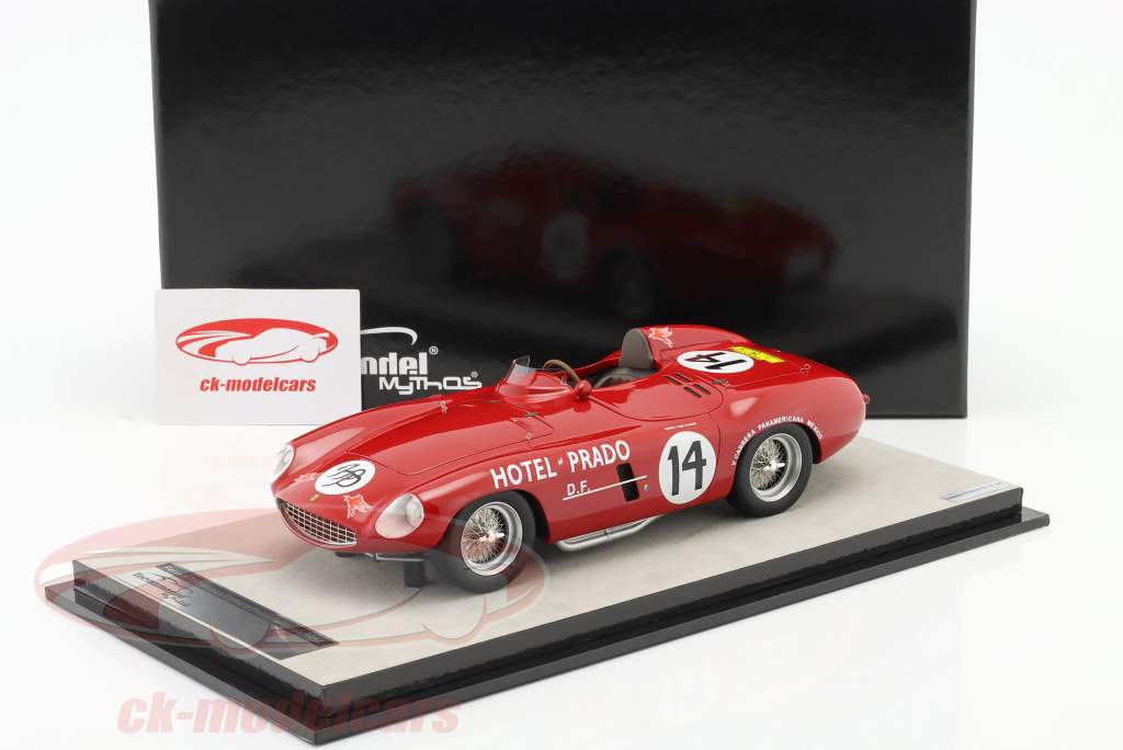 Ferrari 750 Monza #14 Carrera Panamericana 1954 Bracco, Livocchi 1:18 Tecnomodel