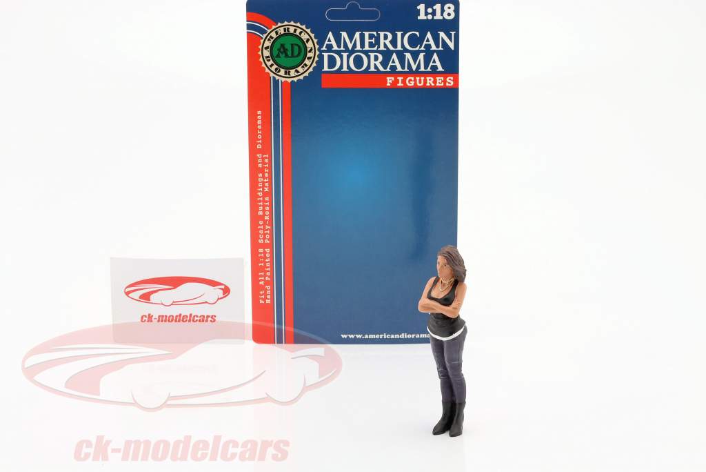Car Meet Series 3 figura #2 1:18 American Diorama