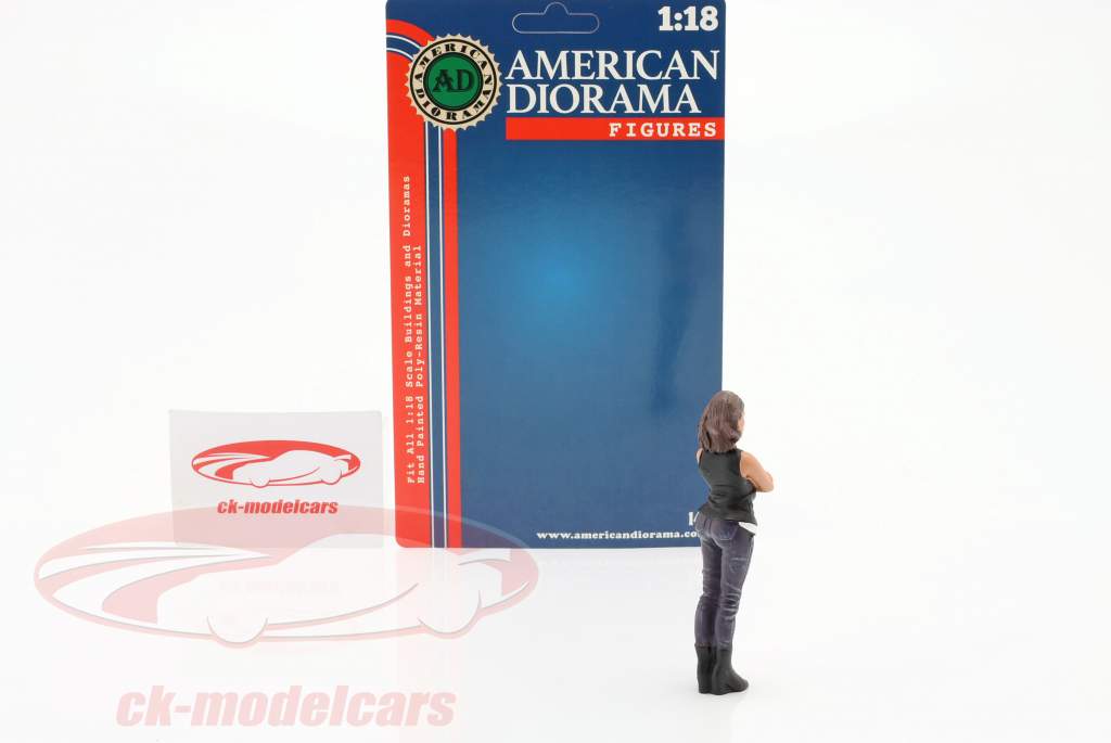 Car Meet series 3 figure #2 1:18 American Diorama