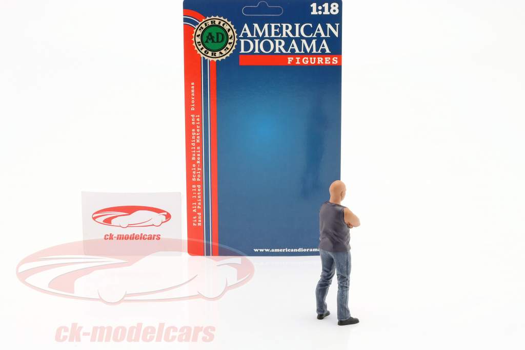 Car Meet Series 3 Figure #1 1:18 American Diorama