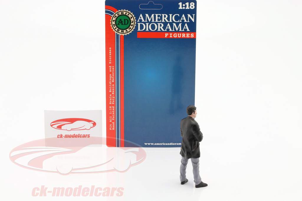 Car Meet series 3 figure #3 1:18 American Diorama