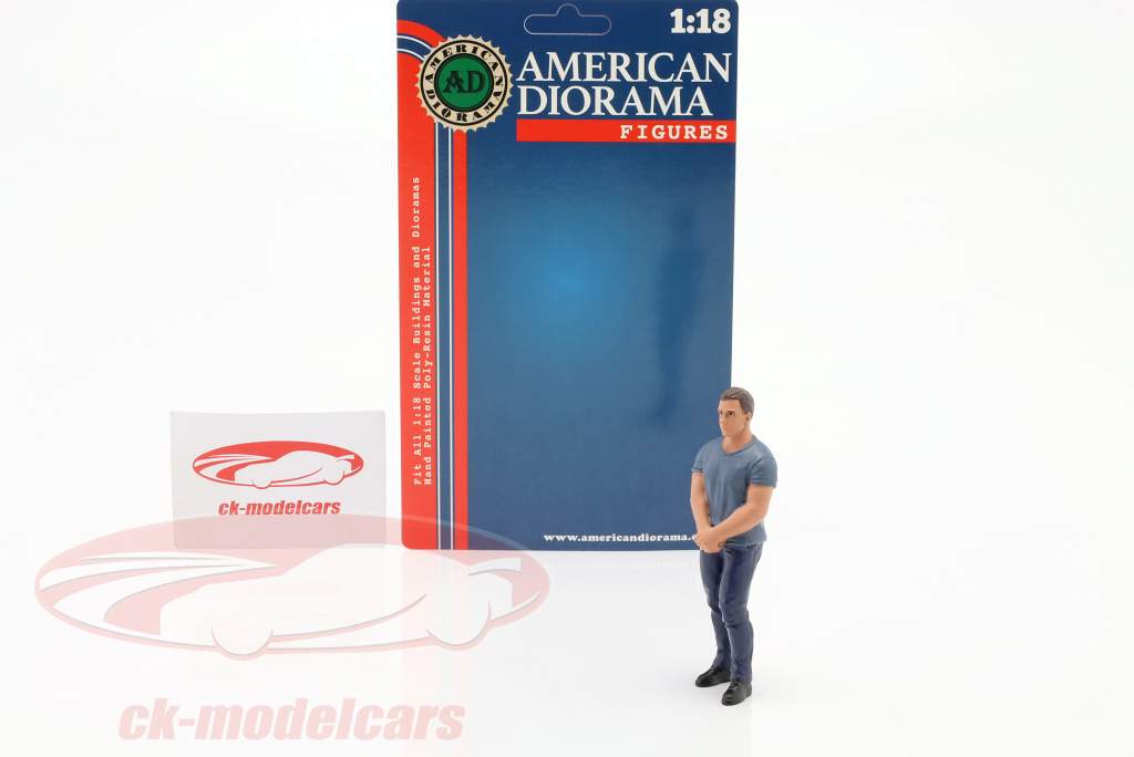 Car Meet Series 3 Figure #4 1:18 American Diorama
