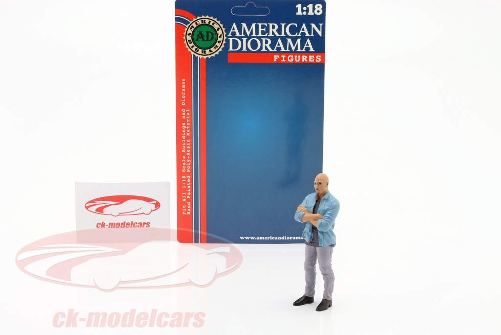 Car Meet Series 3 figura #6 1:18 American Diorama