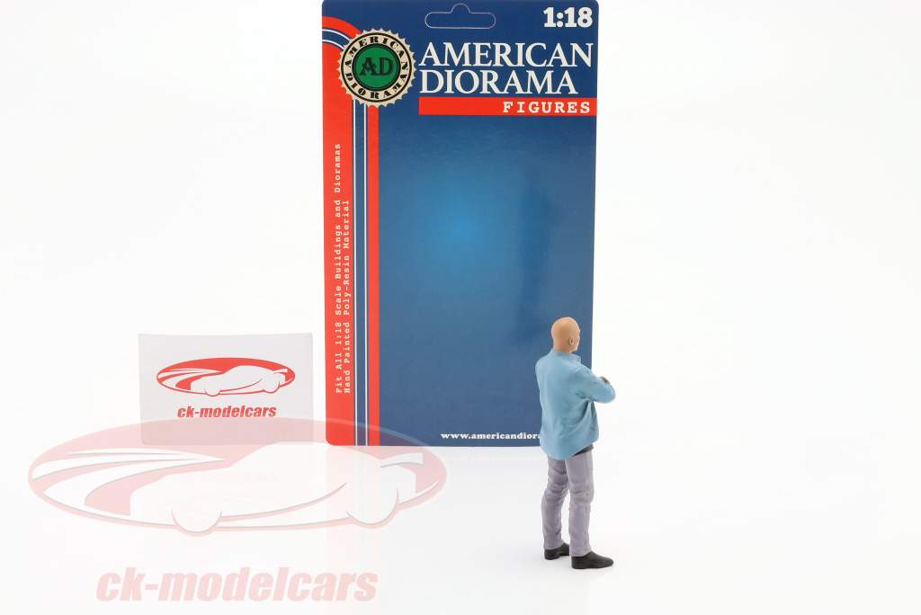 Car Meet Series 3 figura #6 1:18 American Diorama