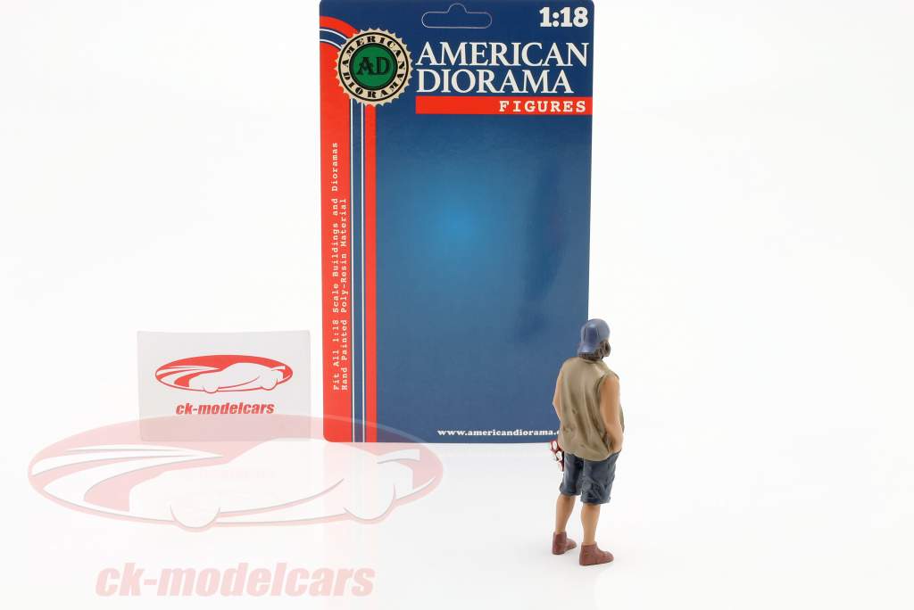 campers figure #2 1:18 American Diorama
