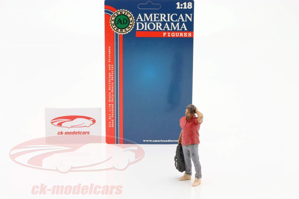 туристы фигура #4 1:18 American Diorama