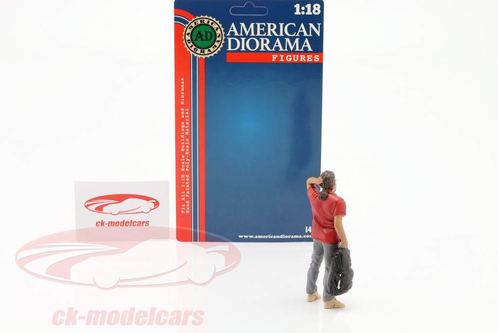 Les campeurs chiffre #4 1:18 American Diorama