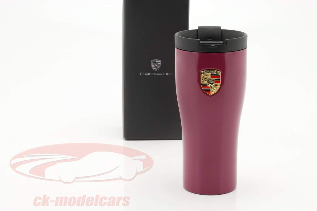 Porsche Thermobecher rubinrot