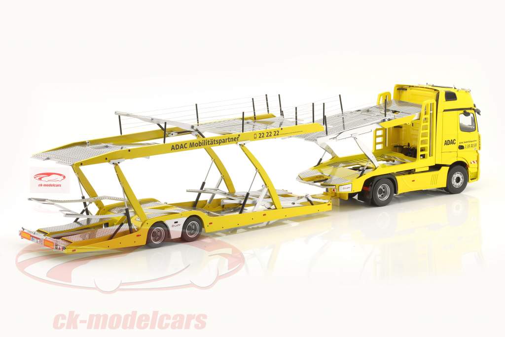 NZG 1:18 Mercedes-Benz Actros GigaSpace 4x2 & Lohr カートランス 