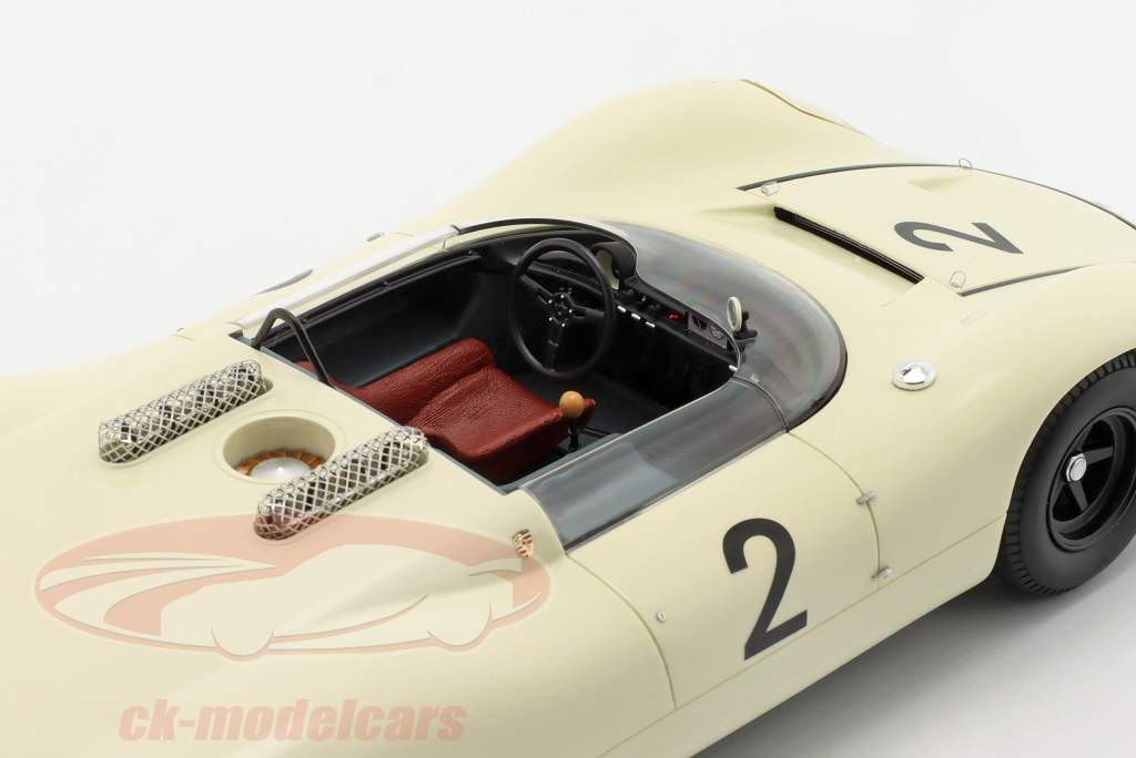 Porsche 910-8 Bergspyder #2 gagnant Alpen-Bergpreis 1967 R. pataud 1:18 Matrix