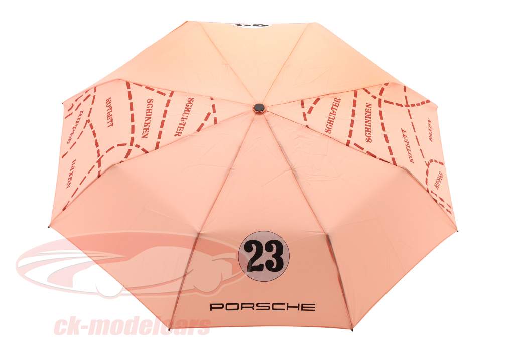 Porsche Guarda-chuva dobrável automático Pink Pig