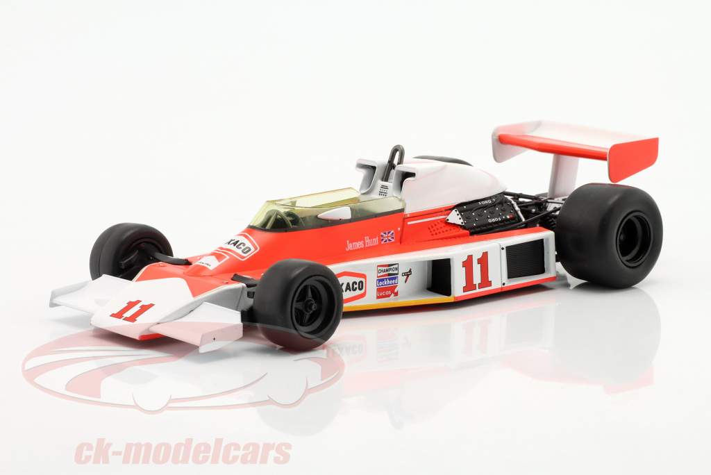 James Hunt McLaren M23 #11 Winner Canada GP formula 1 World Champion 1976 1:24 Ixo