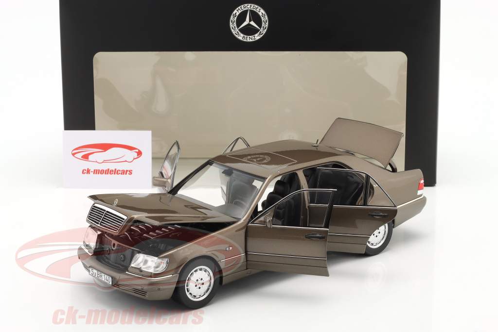 Mercedes-Benz S class S 600 (V140) year 1994-1998 impala brown 1:18 Norev