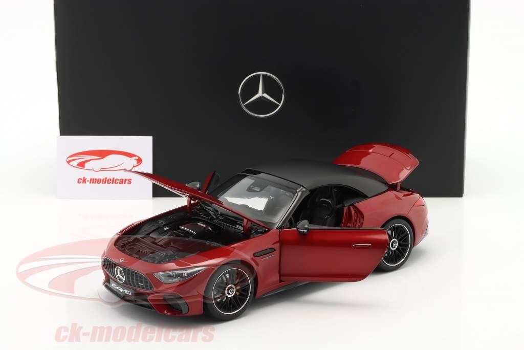 Mercedes-Benz AMG SL 63 4Matic+  Roadster (R232) 2022 patagonienrot 1:18 iEscala
