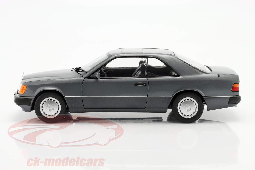 Mercedes-Benz 300 CE-24 Coupe (C124) year 1988-1992 pearl grey 1:18 Norev