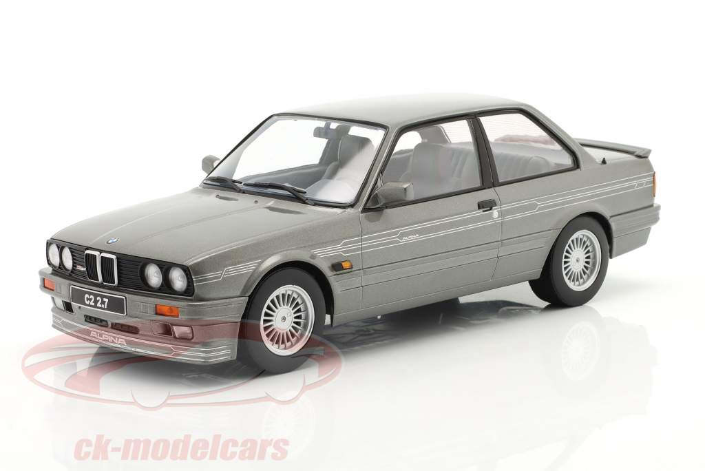 BMW Alpina C2 2.7 E30 Año de construcción 1988 Gris metálico 1:18 KK-Scale