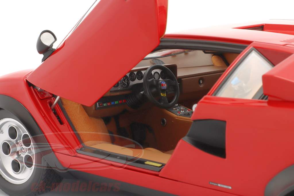 Lamborghini Countach LP500S Walter Wolf 1982 rød 1:12 Kyosho