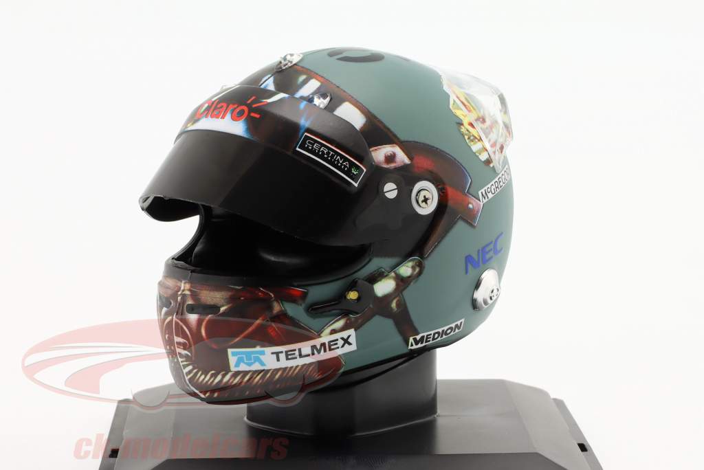 Adrian Sutil #99 Sauber F1 Team formula 1 2014 helmet 1:5 Spark Editions