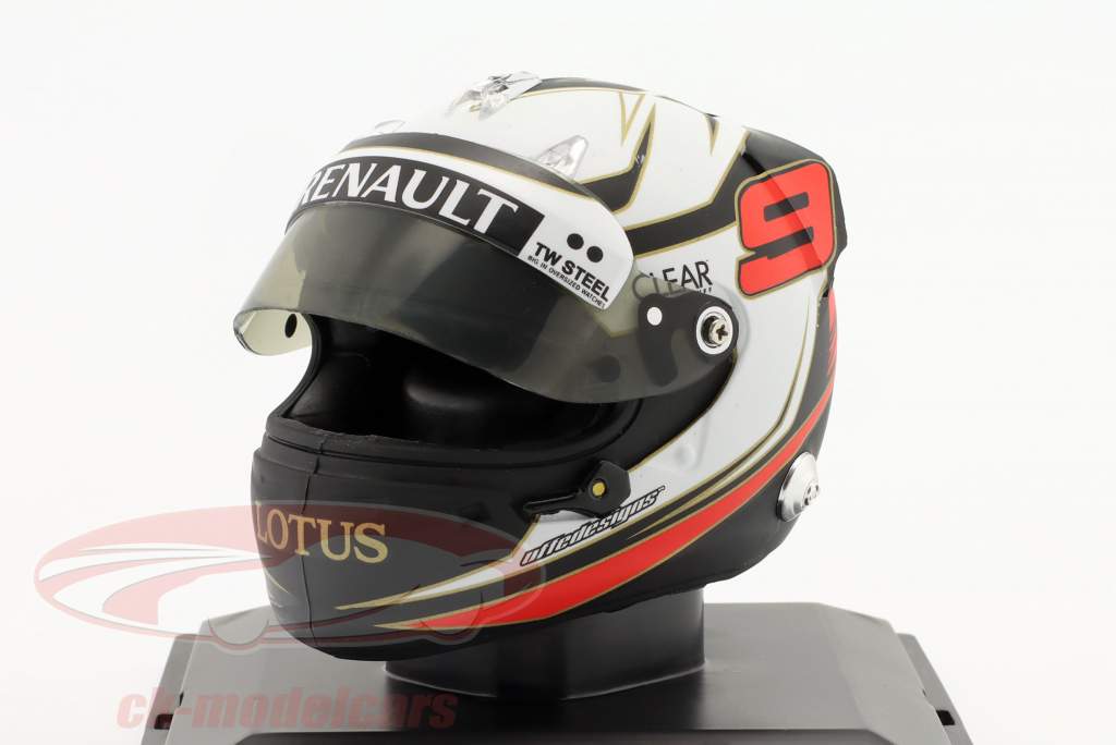 Kimi Räikkönen #9 Lotus F1 Team Formel 1 2012 Helm 1:5 Spark Editions