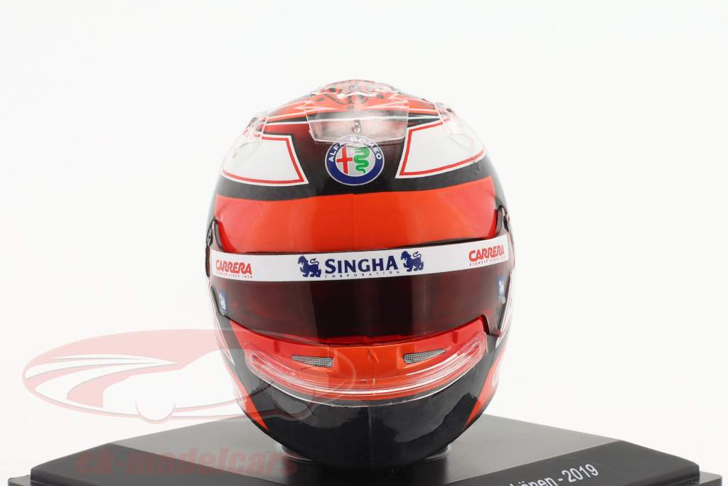 Kimi Räikkönen #7 Alfa Romeo Racing formula 1 2019 helmet 1:5 Spark Editions