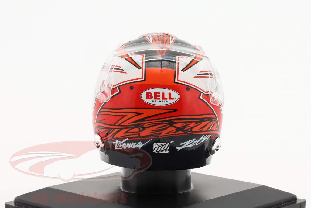 Kimi Räikkönen #7 Alfa Romeo Racing Fórmula 1 2019 capacete 1:5 Spark Editions