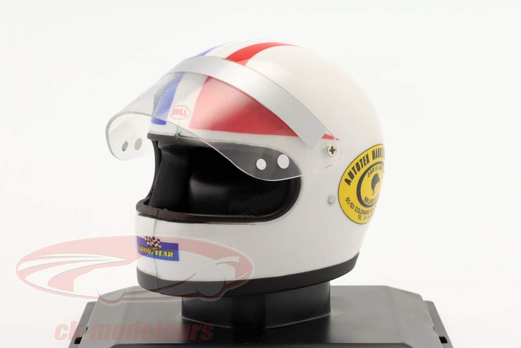 Chris Amon Equipe Matra Sports formula 1 1972 helmet 1:5 Spark Editions