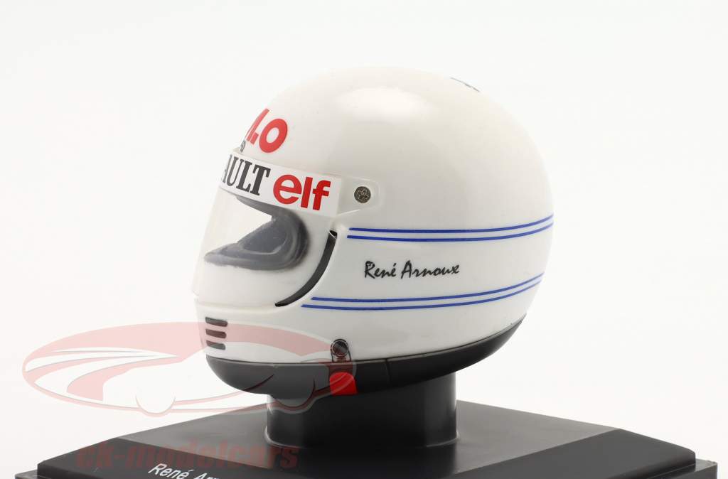 Rene Arnoux #16 Equipe Renault Elf formula 1 1981 helmet 1:5 Spark Editions