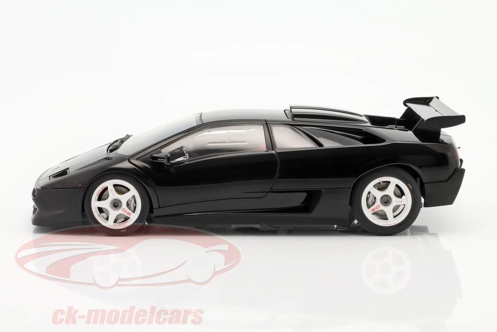 Lamborghini Diablo SV R Año de construcción 1996 profundo negro 1:18 AUTOart