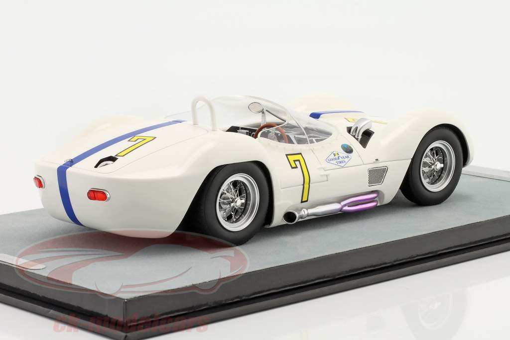 Maserati Tipo 61 Birdcage #7 ganador Gran Premio Libertad Cuba 1960 1:18 Tecnomodel