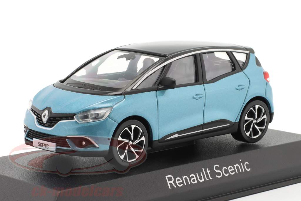 Renault Scenic Byggeår 2016 Lyseblå metallisk 1:43 Norev