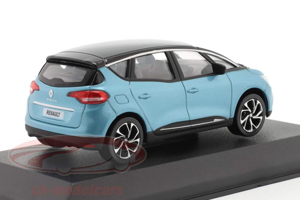 Renault Scenic Baujahr 2016 hellblau metallic 1:43 Norev