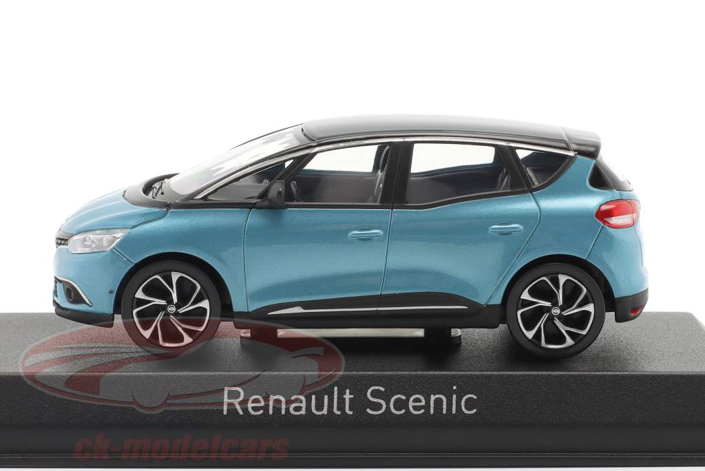 Renault Scenic Año de construcción 2016 Azul claro metálico 1:43 Norev