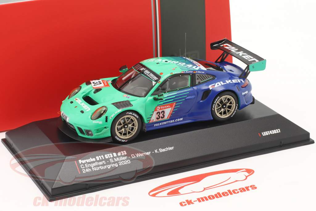 Porsche 911 GT3 R #33 24h Nürburgring 2020 Falken Motorsports 1:43 Ixo