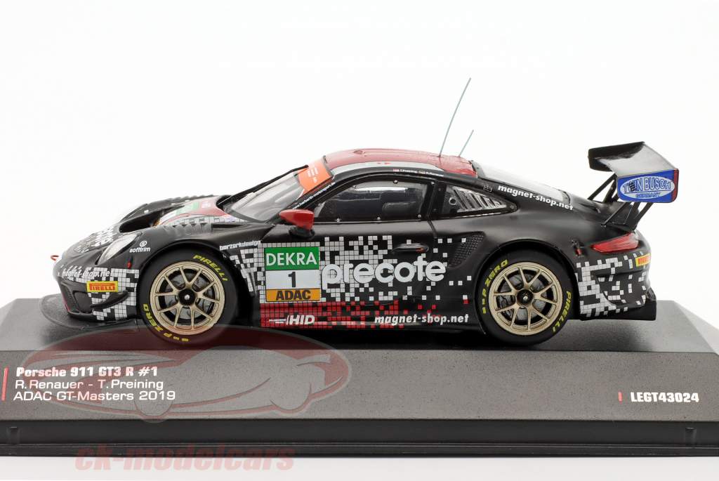 Porsche 911 GT3 R #1 ADAC GT Masters 2019 Renauer, Preining 1:43 Ixo