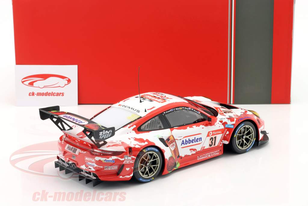 Ixo 1:18 Porsche 911 GT3 R #31 24h Nürburgring 2019 Frikadelli 