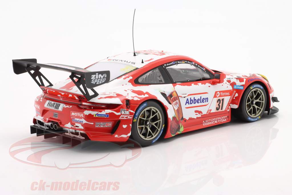 Porsche 911 GT3 R #31 24h Nürburgring 2019 Frikadelli Racing Team 1:18 Ixo