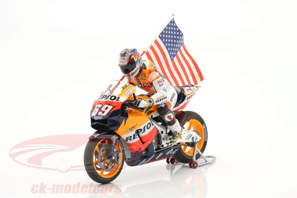 Nicky Hayden Honda RC211V #69 MotoGP Campeón mundial 2006 1:12 Minichamps