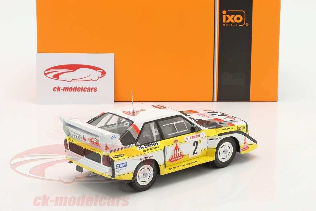 Audi Sport quattro S1 E2 #2 Samle Monte carol Röhrl, Geistdörfer 1986 1:24 Ixo