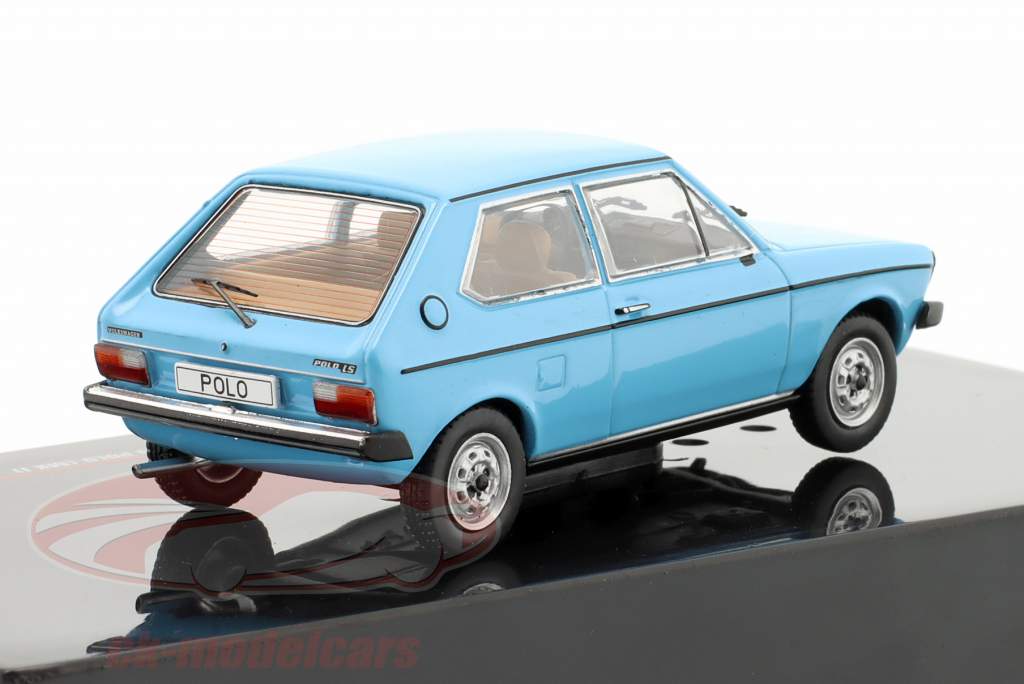 Volkswagen VW Polo MK 1 Año de construcción 1975 Azul claro 1:43 Ixo