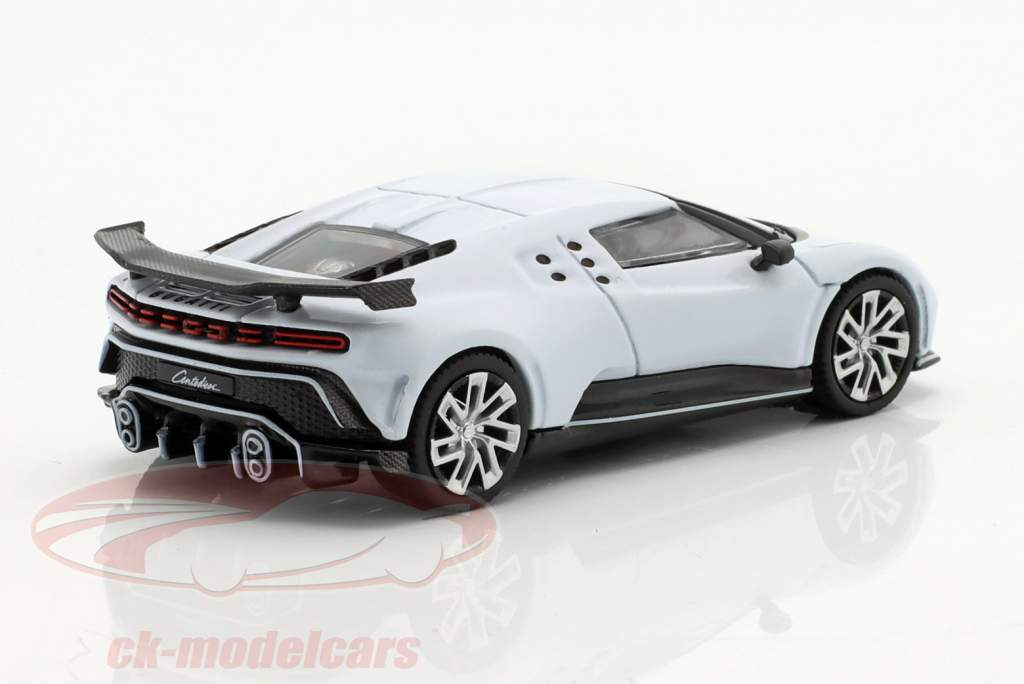Bugatti Centodieci Año de construcción 2022 Blanco 1:64 TrueScale