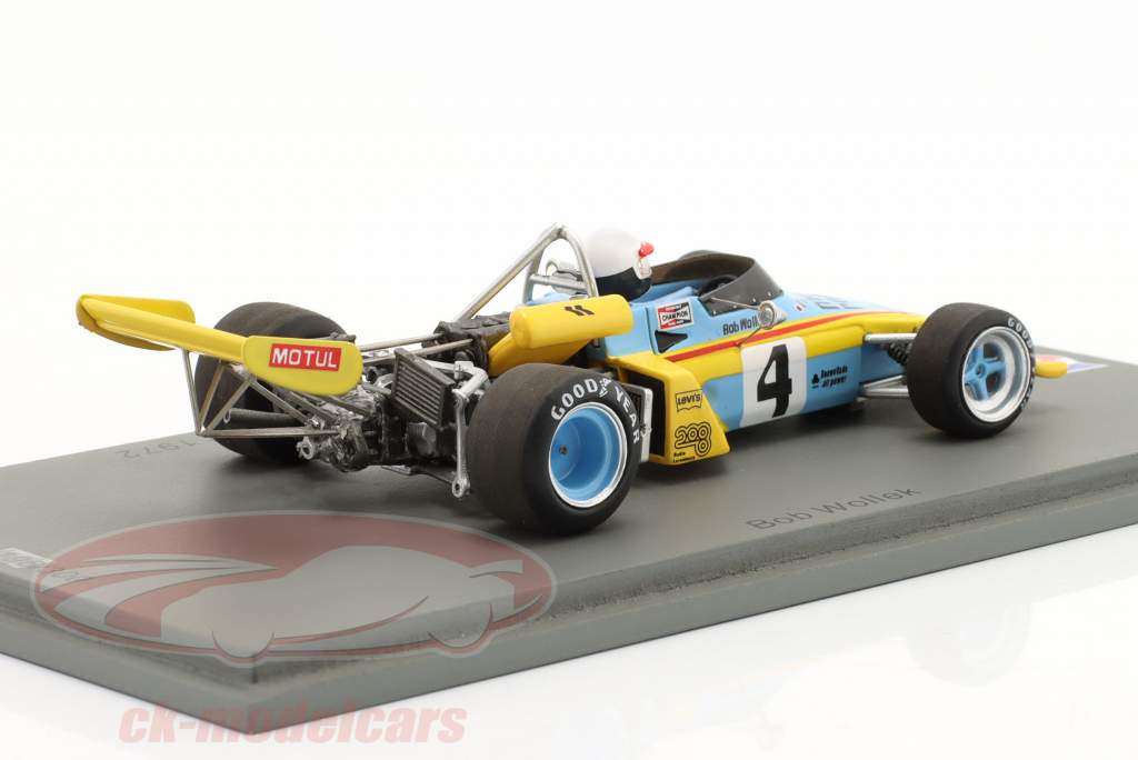 Bob Wollek Brabham BT38 #4 3 Albi GP formel 2 1972 1:43 Spark