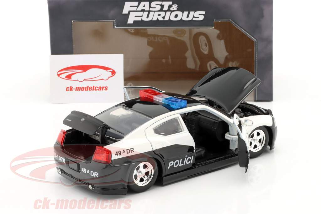 Dodge Charger Policia Civil year 2006 Fast & Furious 1:24 Jada Toys