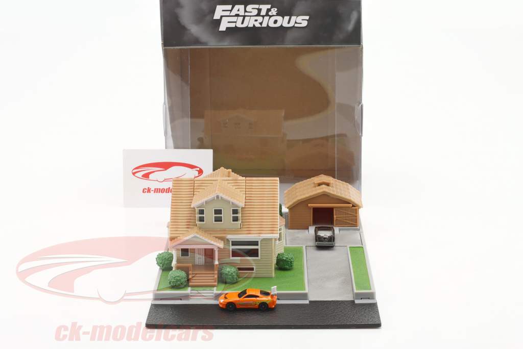 Jadatoys Dom Toretto's une maison avec garage Fast & Furious