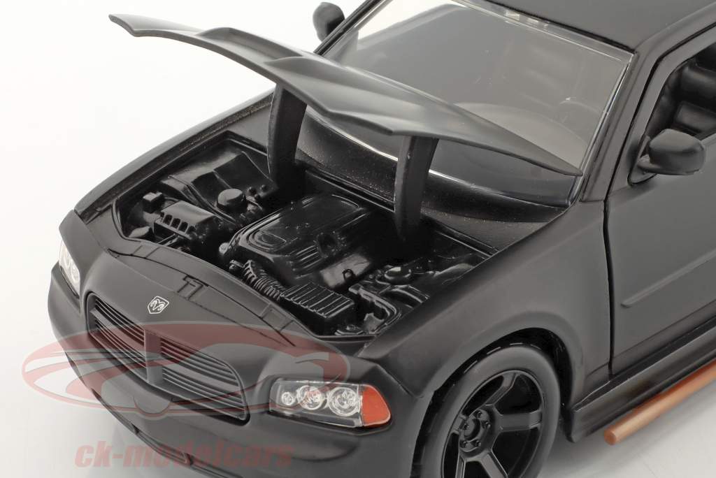 Dodge Charger 2006 Heist Car Fast & Furious stuoia Nero 1:24 Jada Toys