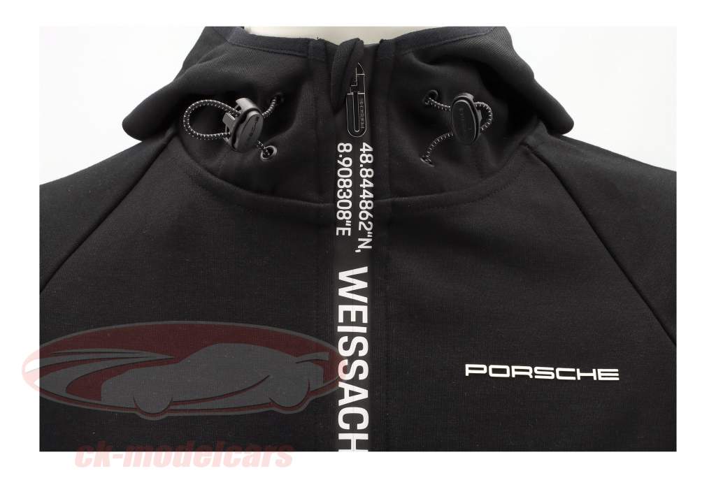 Porsche Weissach Collection sweat jacket black