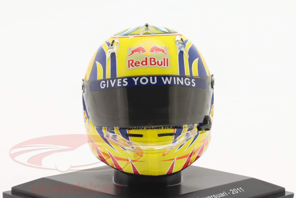 J. Alguersuari #19 Toro Rosso Formel 1 2011 Helm 1:5 Spark Editions / 2. Wahl