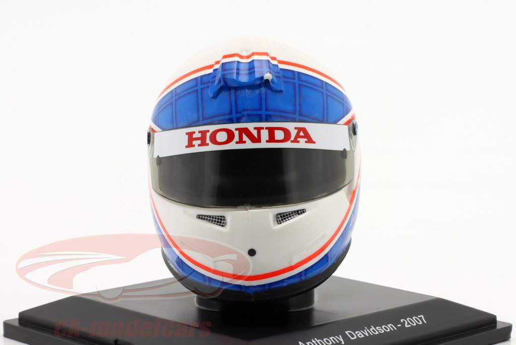 A.Davidson #23 Super Aguri Formel 1 2007 Helm 1:5 Spark Editions / 2. Keuze
