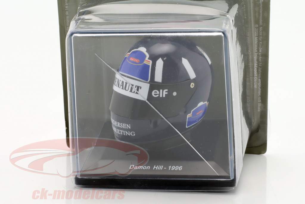 D. Hill #5 Williams F1 Campeón mundial 1996 casco 1:5 Spark Editions / 2. elección