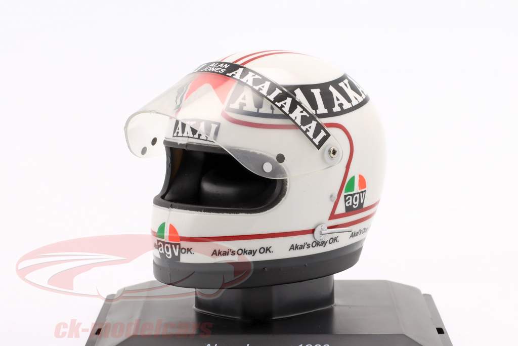 A. Jones #27 Williams F1 Weltmeister 1980 Helm 1:5 Spark Editions / 2. Wahl